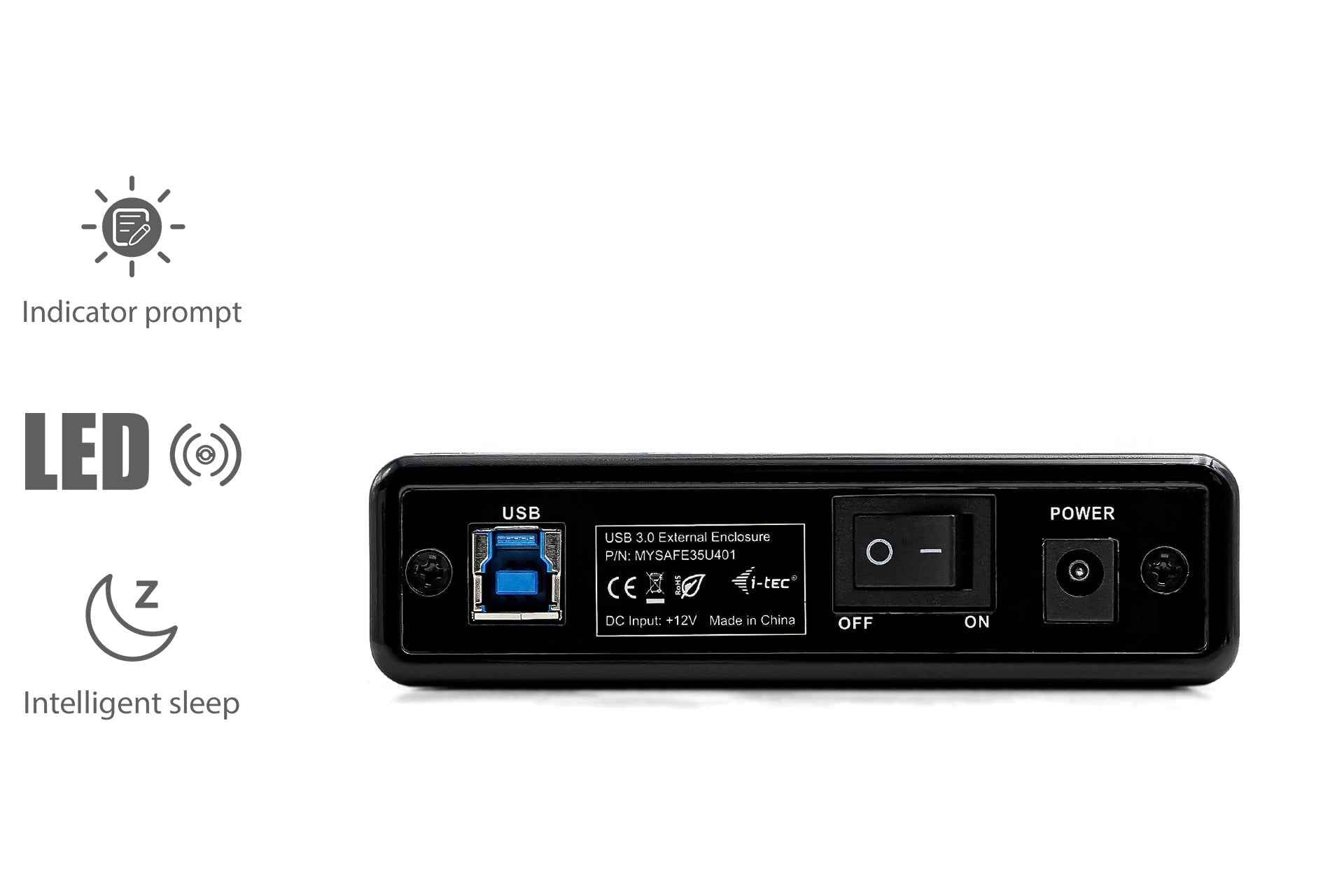 i-Tec Externe Festplatte HDD 3.5" USB 3.0