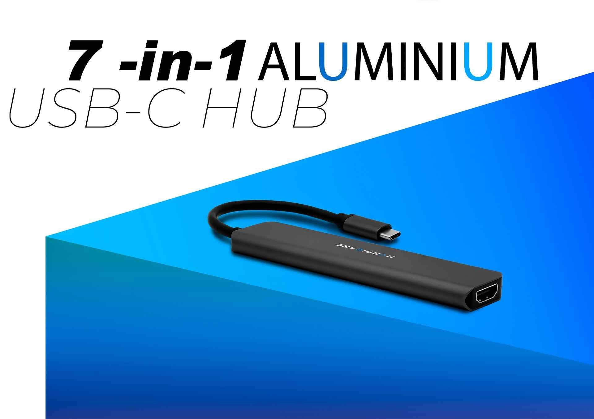 Hurricane C0914 7-in-1 USB-C HUB Dock