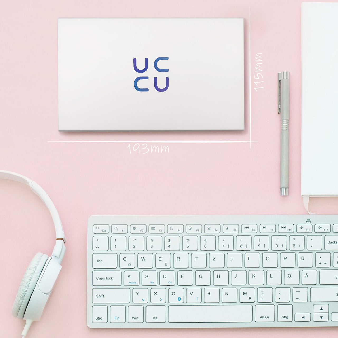 HURRICANE 3518 Aluminium Externes Festplattengehäuse, 3.5 Zoll, USB 3.0 für Windows, Mac und Linux