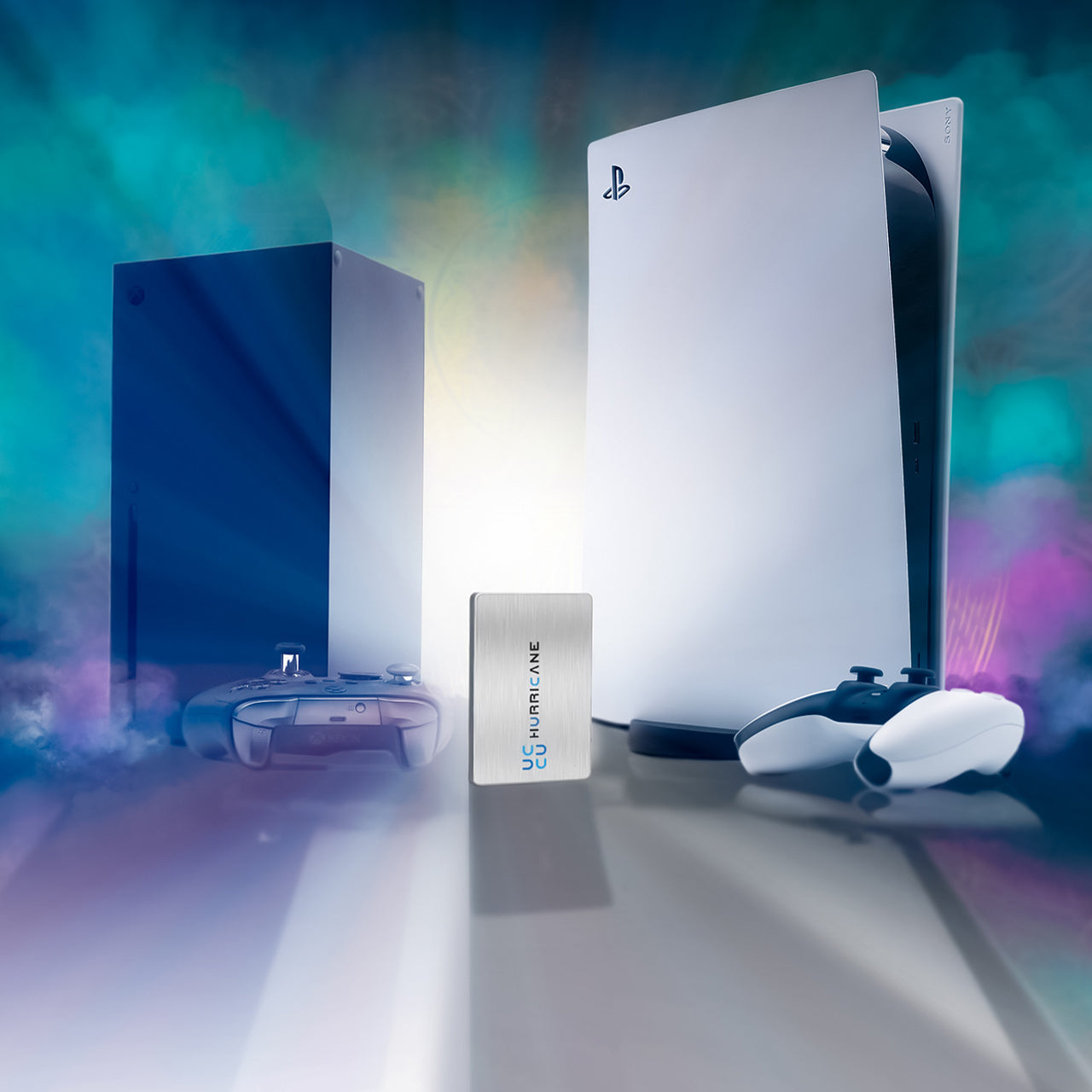 HURRICANE MD25 Externe tragbare Festplatte 2,5" USB 3.0 & USB-C für Windows, Mac, Linux, PS4, PS5 und Xbox