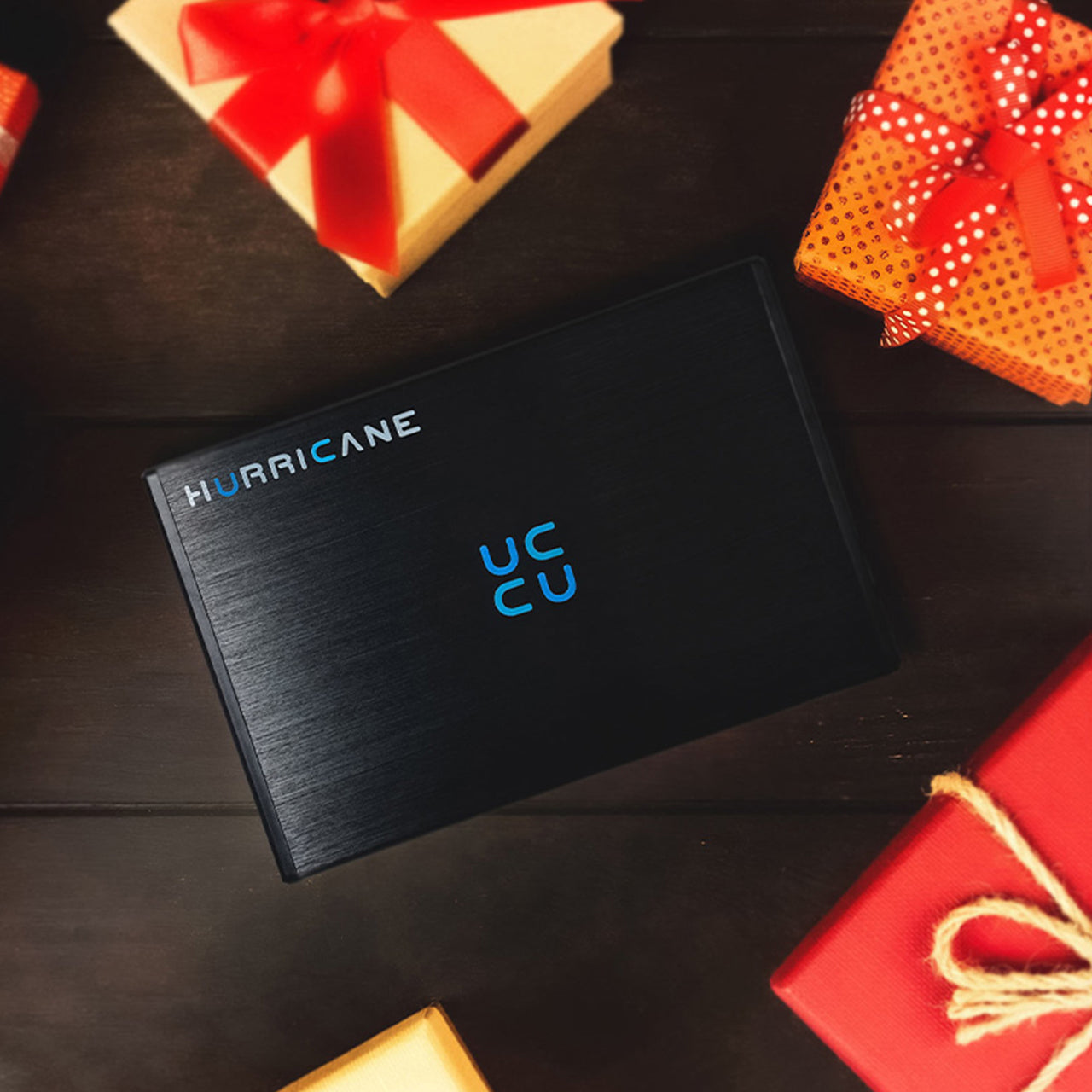 HURRICANE GD35612 Externe Festplatte 3,5" USB 3.0 Aluminium für Windows, Mac, Linux, PS4, PS5 und Xbox