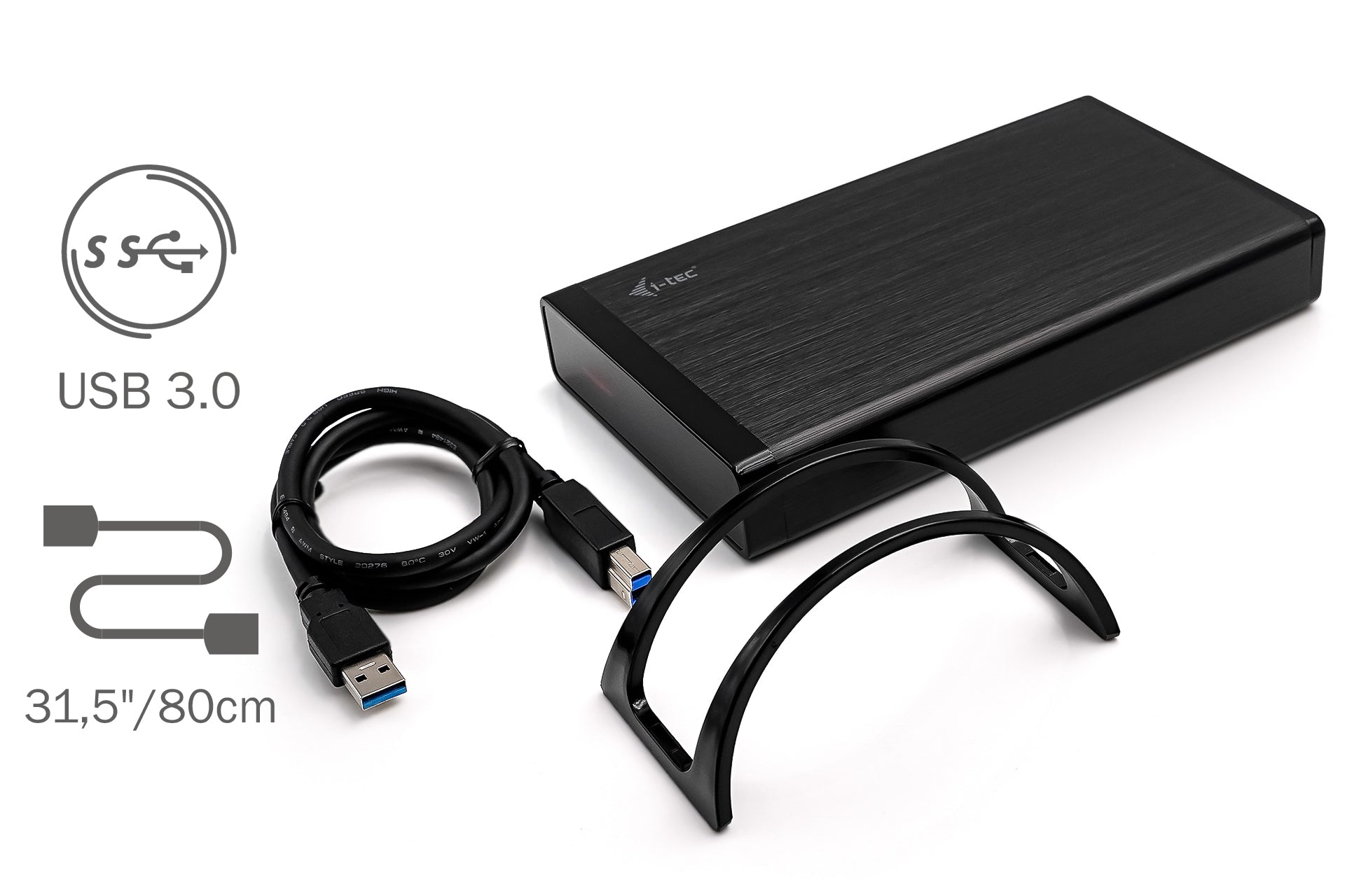 i-Tec Externes Festplattengahäuse 3.5" USB 3.0