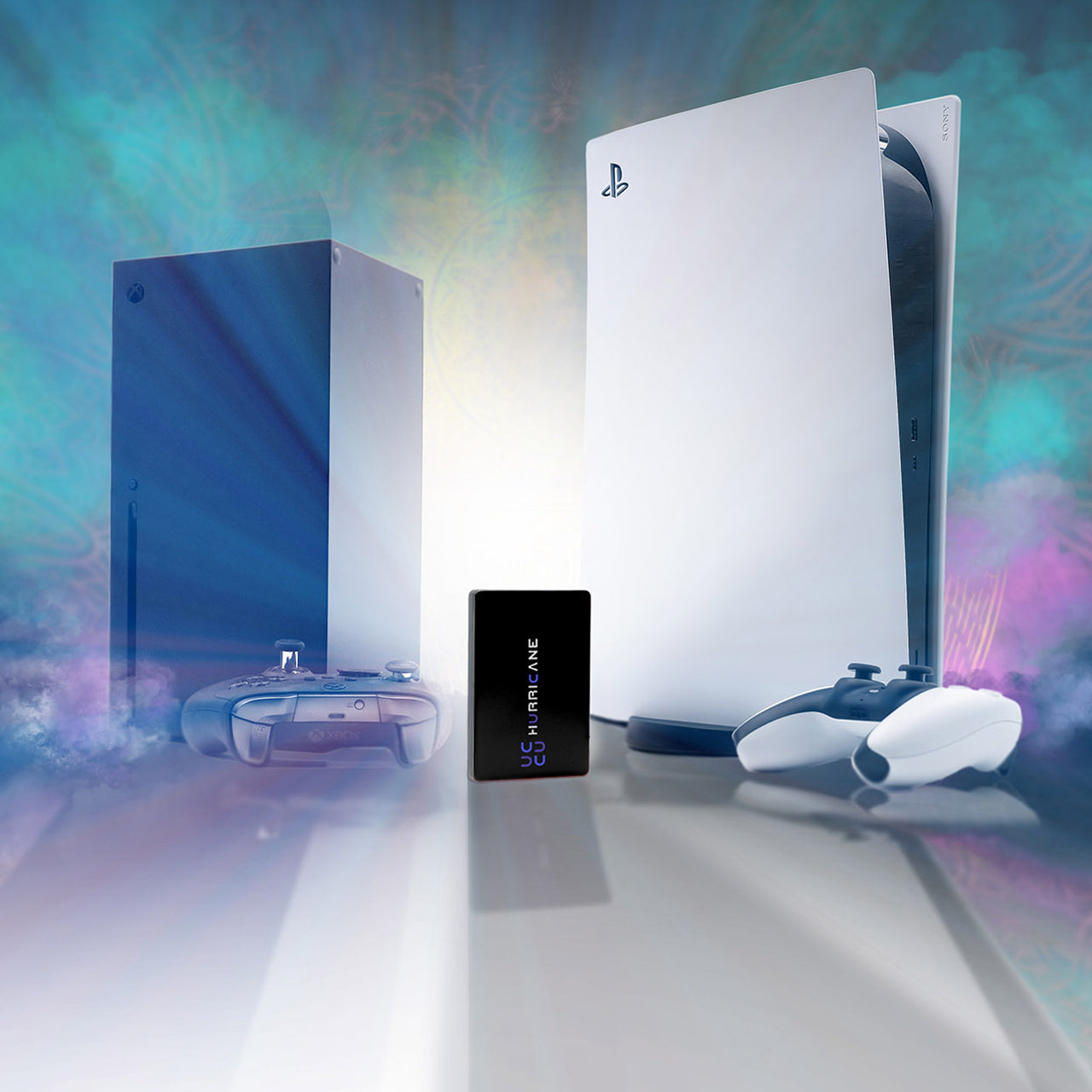 HURRICANE MD25 Externe Festplatte 2,5" USB 3.0 & USB-C für Windows, Mac, Linux, PS4, PS5 und Xbox