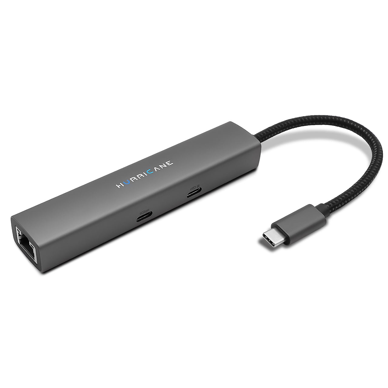 Hurricane C0546 6-in-1 USB-C HUB Dock mit RJ45