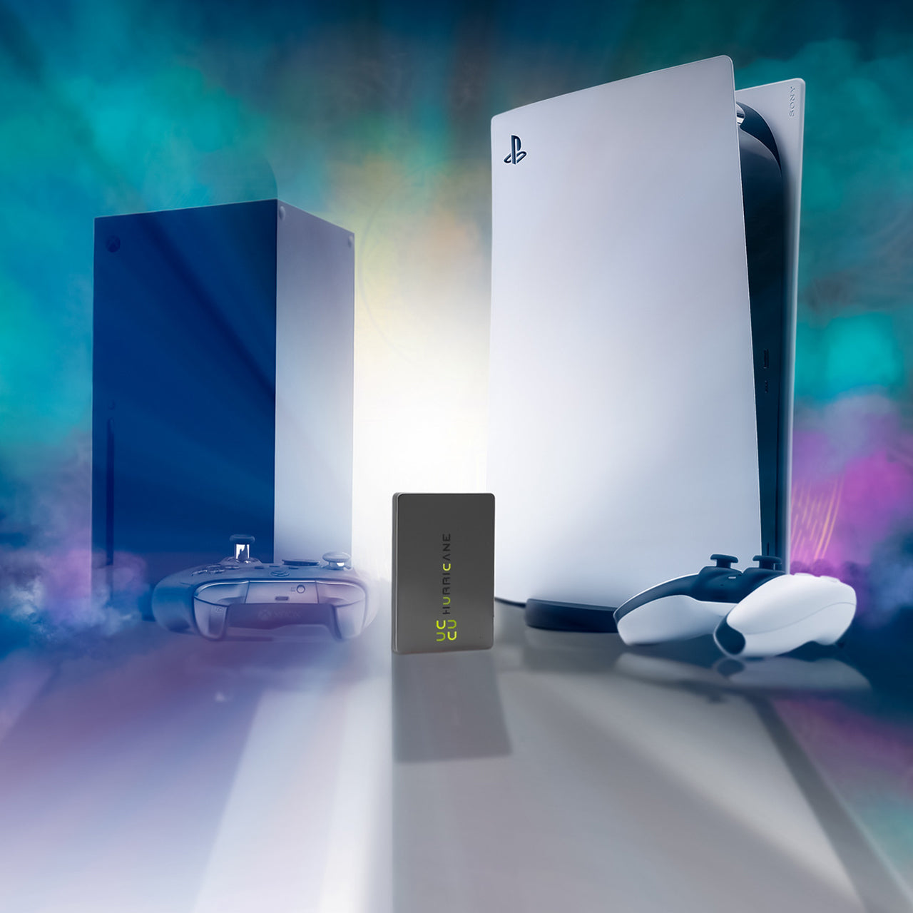 HURRICANE MD25 Externe Festplatte 2,5" USB 3.0  & USB-C für Windows, Mac, Linux, PS4, PS5 und Xbox