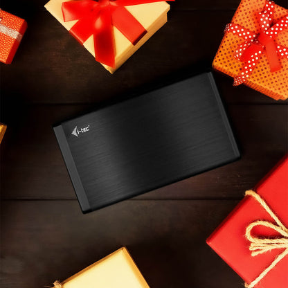 i-Tec Externe Festplatte HDD 3.5" USB 3.0 für Windows, Mac, Linux, PS4, PS5 und Xbox
