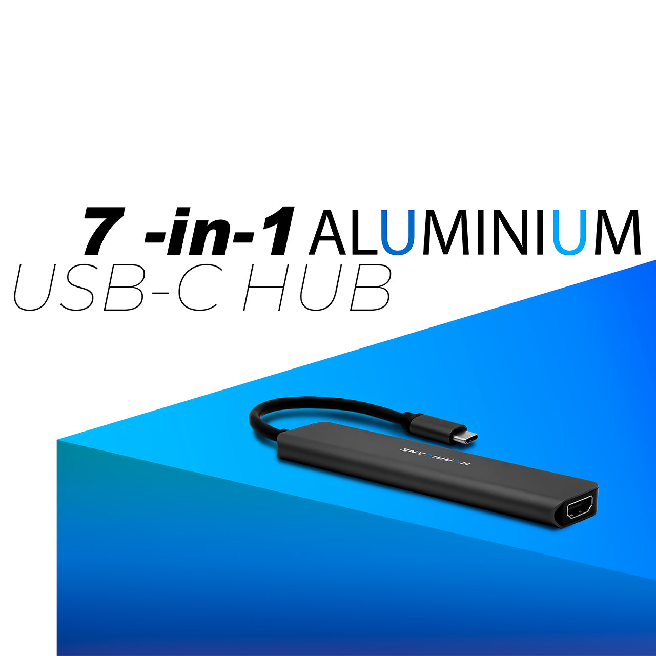 Hurricane C0914 7-in-1 USB-C HUB Dock